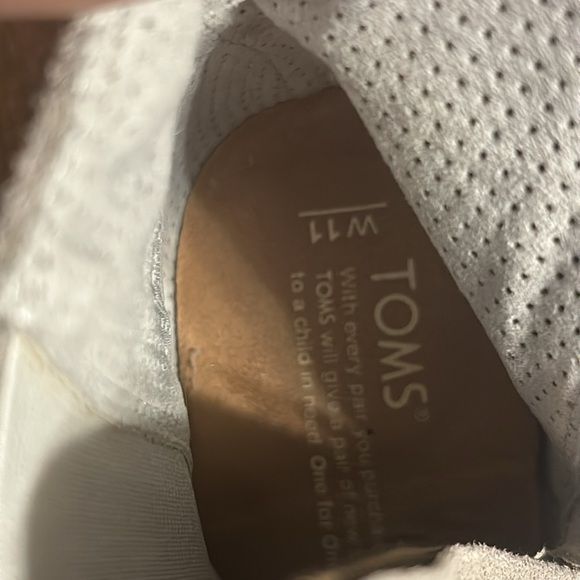 TOMS Women's Majorca Booties in Heather Grey Size 11 - Picture 9 of 10